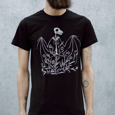 Bat Skeleton and Chicory T-Shirt