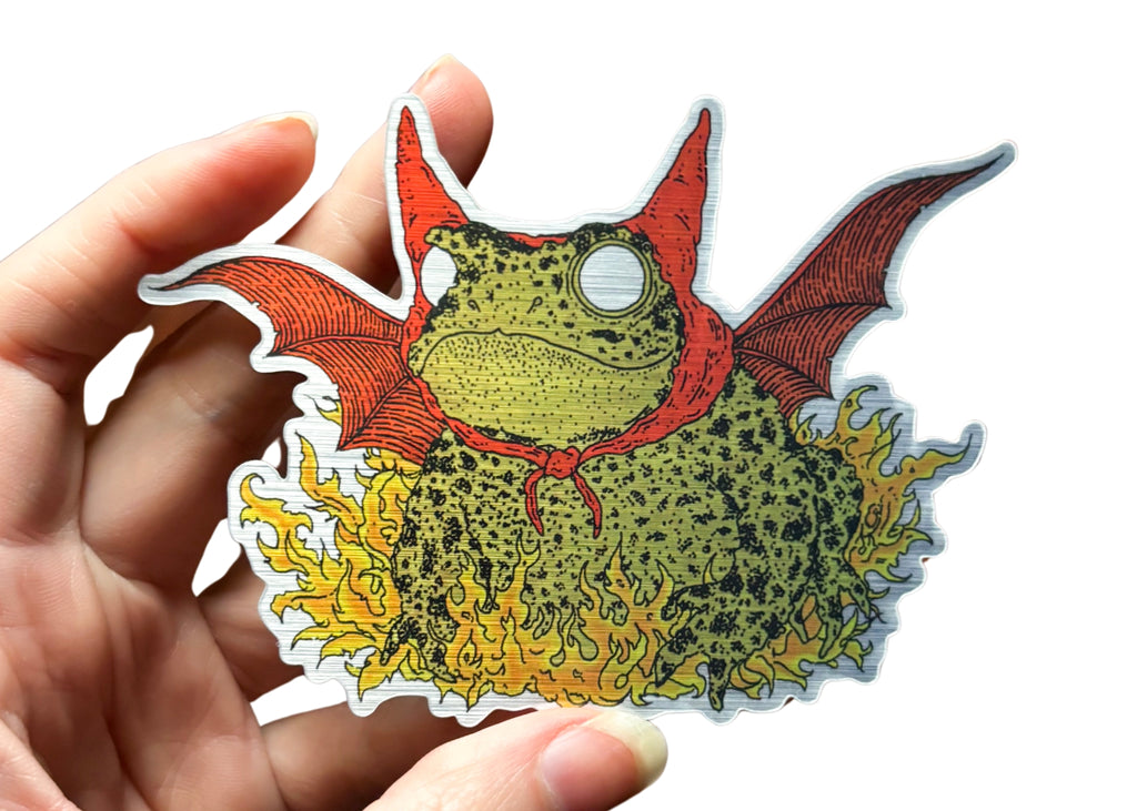 Devil Toad Sticker