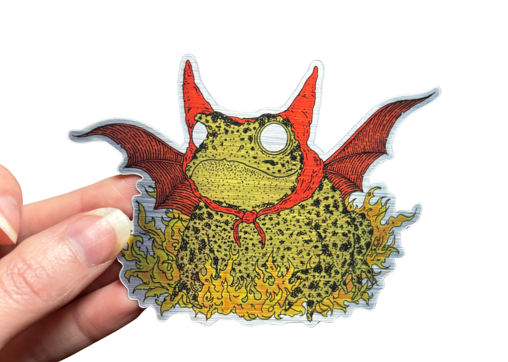 Devil Toad Sticker