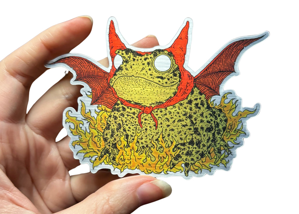 Devil Toad Sticker