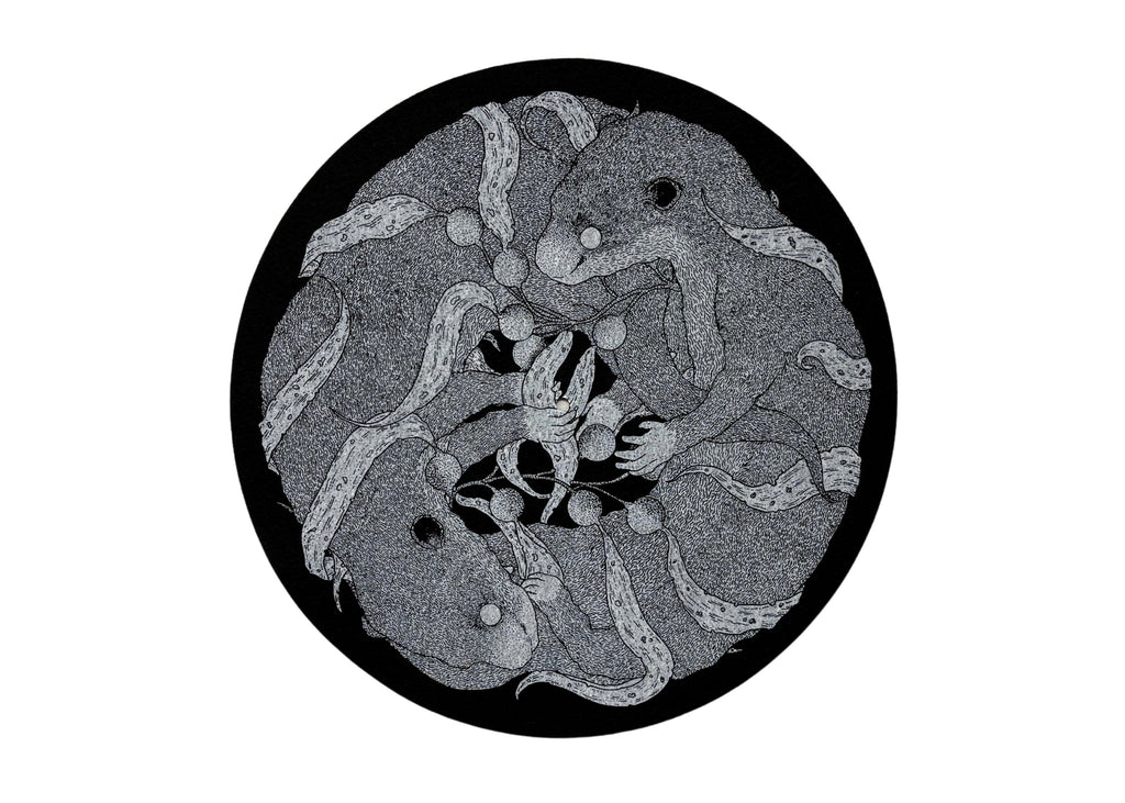 Entangled Otters Slipmat