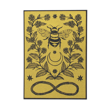 Bee Tiny Shrine Print