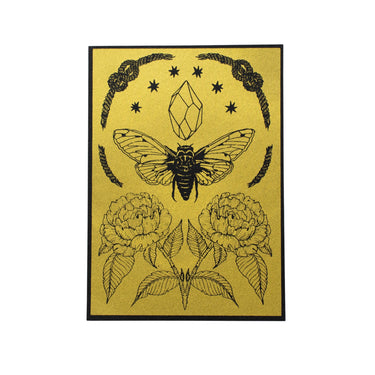 Cicada Tiny Shrine Print