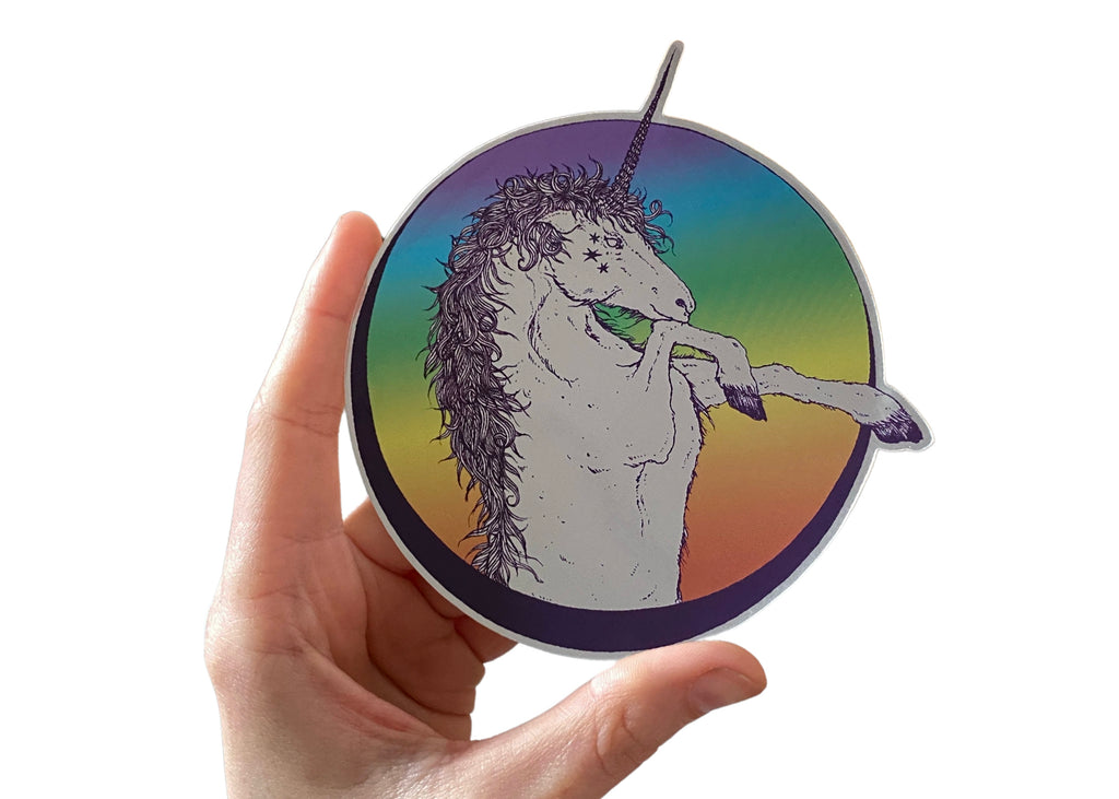 Rainbow Unicorn Sticker