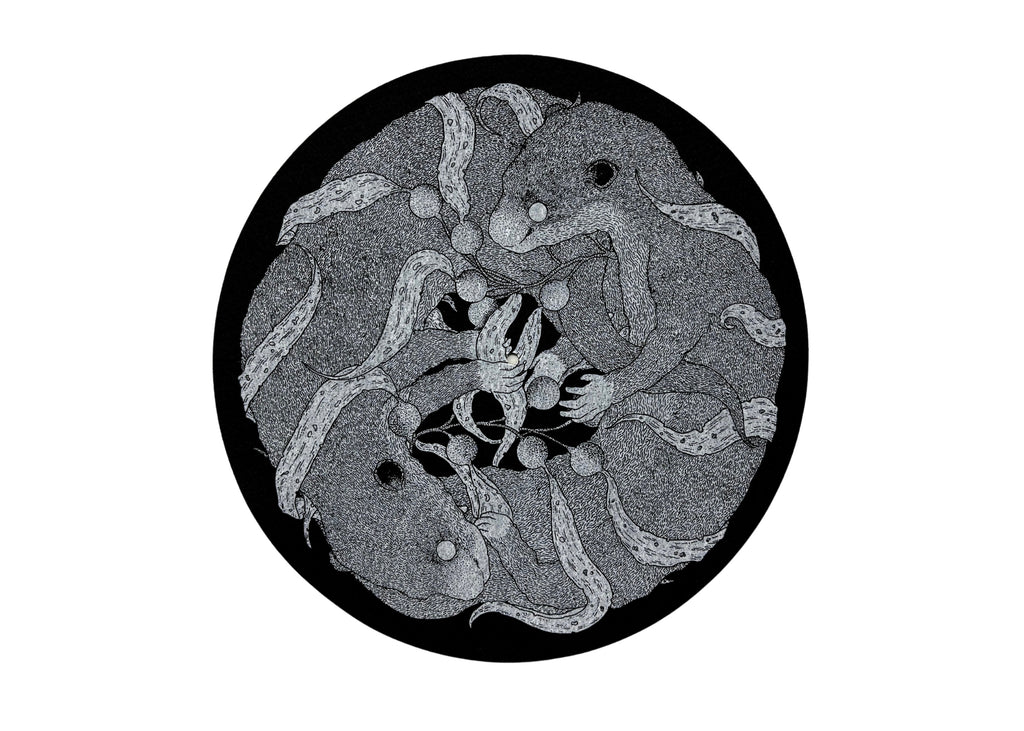 Entangled Otters Slipmat