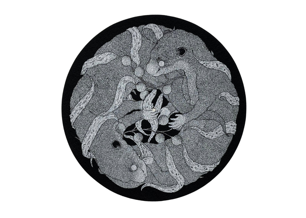 Entangled Otters Slipmat