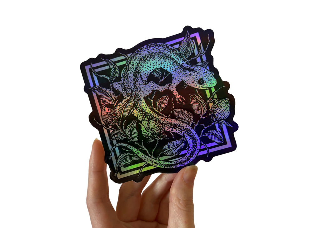 Salamander Rosehip Sticker